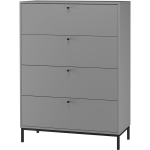 Komoda Notio Living Celine, pilka