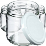 Konservavimo stiklainiai, 100 vnt., 200 ml.