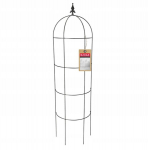 Metalinis sodo obeliskas gėlėms Rožės 150 cm