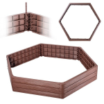 Greengrocer pakeliama lova Garden Box Gėlių lova Ruda 150x75cm