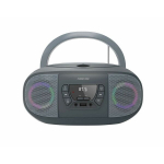 Radijo CD USB - FONESTAR - PILKA - CD grotuvas - &Scaron;viesos efektai - FM radijas