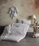 Vaiki&scaron;kas patalynės komplektas Space Grey 100x140, 2 dalių
