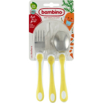 Vaiki&scaron;ki įrankiai Bambino Eat like a pro! 24 mėn+, 3 vnt.