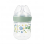 Buteliukas nuo pilvo dieglių su kar&scaron;čio indikatoriumi NUK Slow Flow, Green, 0+ mėn, 150 ml