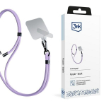 Telefono laikiklis 3MK EasyClip Purple (black) smycz do telefonu