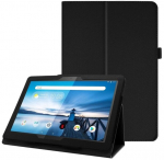 Rinkinys: dėklas su stoveliu ir apsauginis stiklas Lenovo Tab M10 10.1