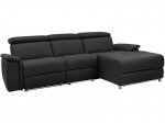 Mink&scaron;tas kampas-reglaineris Notio Living, juodas