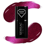 SEMILAC Hibridinis lakas 468 Rožinis Jaukus Essentials 7ml