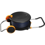 Laistymo žarna su rite Fiskars Comfort M, juoda/oranžinė