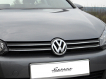 VW GOLF VI Mk6 - CHROM GRILL grotelių apdaila Tuning