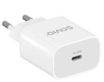 Lādētājs Savio Quick Charger 20W White