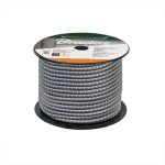 Tvirtinimo elastinė guma Bradas BUNGEE CORD HOOK, 0,8 x 50m, pilka