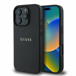 Coque - Guess - iPhone 16 Pro - Juodas - Poliuretanas - Suderinamas su MagSafe