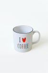Kavos puodelis Keraart I Love Coffee, 345 ml