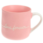 Puodelis Love Forever, rožinis, 320 ml