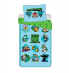 Jerry Fabrics vaiki&scaron;kas patalynės komplektas Minecraft, 140x200, 2 dalių