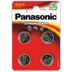 Panasonic elementai CR2016/4B