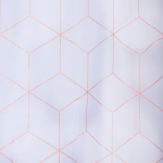 Vonios užuolaida &bdquo;Rombai&rdquo; 180 x 200 cm