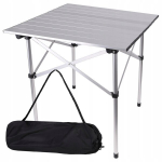 Fox Outdoor Sulankstomas turistinis stalas, aliumininis, 58x58 cm