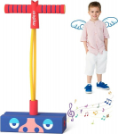 Baoblaze putų pogo varlės &scaron;okinėjimo žaislas vaikams, storas mink&scaron;tas pedalas, neslystantis, smagus saugus pogo lazda, &scaron;okinėjimo žaislas, mėlynas pagrindas