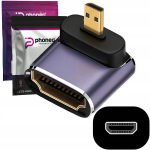 Adapteris keitiklis Phoneo Hdmi į Micro Hdmi 48gbps 8k 60hz D4