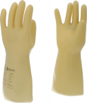 Ks Tools 117.0052 Elektriko apsauginė pir&scaron;tinė su apsaugine izoliacija, dydis 11, klasė 0, 1000 V, balta