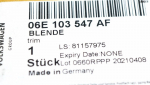 AUDI A4 S4 B7 variklio slėgio reguliavimo vožtuvas originalus 06E103547AF