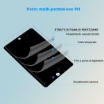 Samsung Galaxy Tab A 10.1 ekrano apsauga (s Pen versija Sm-p580, Sm-p585) grūdintas stiklas, 9h kietumas, atsparus įbrėžimams, tinkamas dėklams, be burbuliukų (1 vnt.)