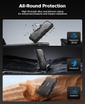 Orico Extreme Portable Ssd 1tb, Usb 3.2 Gen 2x2, tvirtas i&scaron;orinis kietasis diskas su 2000 Mb/s skaitymo, 1800 Mb/s ra&scaron;ymo greičiu, 20 Gbps, idealus lauko redaktoriams - O20