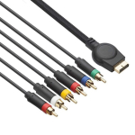 Jerilla Ps2/ps3 komponentinis Av kabelis, 1.8m Hd audio video kabelis, 1080p komponentinis video Rca kabelis, Ypbpr i&scaron;vestis Ps2/ps3 konsolei, Hdtv, monitoriui