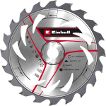 Einhell diskinis pjūklo diskas 150 x 16 (pjūklo priedai, skersmuo 150 mm, įvorė 16 mm, 20 dantų, pjovimo plotis 1,6 mm, karbido dantys akumuliatoriniams rankiniams diskiniams pjūklams)