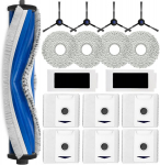 Aksesuarų rinkinys Ecovacs Deebot T30 Omni/t30 Pro Omni, Jkoisl 1 x ritininis &scaron;epetys 6 x dulkių mai&scaron;eliai 4 x &scaron;luostės 4 x &scaron;oniniai &scaron;epetėliai 2 x filtrai, atsarginės dalys robotui dulkių siurbliui