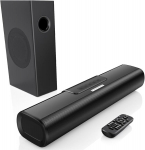 Enjoynest Garso juosta su žemų dažnių garsiakalbiu, 2.1 kanalo garso juosta i&scaron;maniesiems televizoriams, 40 cm, Bluetooth, Optical, Hdmi (arc), Aux, Coaxial ir Usb, montuojama ant sienos, 50 W