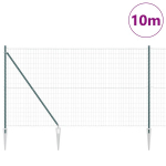 Euro Tvoros su 7 Kai&scaron;čiais 1.6x10 m Cinkuoto Plieno Žalia