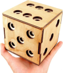Logica Spiele Art Cube Secret Box - paslapčių dėžutė - sudėtingumas 5/6 neįtikėtinas - dovanų dėžutė - mąstymo žaidimas - galvosūkių žaidimas - Leonardo da Vinci kolekcija