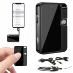 Mikrofonas Bedee D2 32gb su magnetiniu tvirtinimu, triuk&scaron;mo mažinimu Hd