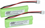 Akumuliatorius telefonui Vhbw 2x 500mah 2.4v Ni-mh baterijos Medion Md83242, Md83282 telefonams