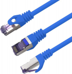 1attack.de Cat.7 tinklo kabelis, Cat7 Poe+ ethernet kabelis, tinklo / interneto / Dsl / modemo / mar&scaron;rutizatoriaus / hub patch kabelis, Lan kabelis, neapdorotas kabelis, 10 Gb/s (sftp Pimf), rinkinys: patch kabelis su Rj 45 jungtimi, Cat.6a