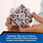 Rubik's Disney 100-mečio jubiliejinis Rubiko kubas, 3x3 Rubiko kubas i&scaron; metalo platinos | Žaislai suktukai suaugusiems | Peliuko Mikio žaislas | Disney žaislai suaugusiems ir vaikams