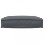 Pallet Cushion juosmens atramai Antracito 60x40x12 cm Oxford audinys
