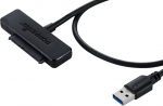 Poppstar usb 3.1 gen 1 type a standžiojo disko adapteris (hdd ssd c3000.6-m064 2.5 ir 3.5 colio), iki 5 gbps, palaiko uasp, 1 m ilgio kabelis (maitinimo &scaron;altinis pasirenkamas)