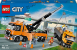 60467 LEGO&reg; City Sunkiasvoris techninės pagalbos vilkikas su kranu