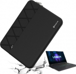 Smatree 16 colių ne&scaron;iojamojo kompiuterio dėklas, pritaikytas Thinkpad P16v Gen 2/1, Thinkpad P16v, Legion Pro 7i/7/5i/5 Gen 8/pro 5 Gen 7/pro 7i/5i Gen 9, Legion 7i/5i Gen 9, Legion 7 Gen 7 dėklui, juodas (e601)