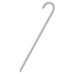 Palapinės kai&scaron;čiai, 6vnt., 41,5cm, skersmuo 12mm, plienas