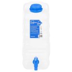 Vandens talpa su čiaupu, skaidri, 15l, plastikas