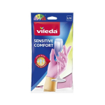 Vileda guminės pir&scaron;tinės, L, 2 vnt.