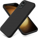 &bdquo;Shell&ldquo; kieto silikono (TPU) dėklas - juodas (Honor X5 Plus)