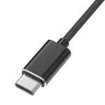 2 kabeliai Fuji FinePix S2980/S2990/S3200/S3250/S3300/S3350/S3400/S3450 - MINI USB/USB-C juodas 1 metras Phonillico&reg;