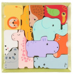 Medinė dėlionė Animal Block