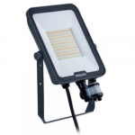 LED lauko prožektorius su jutikliu 50W, 5500-6000lm, &Scaron;iltai - neutraliai - &scaron;altai balta, IP65, IK07